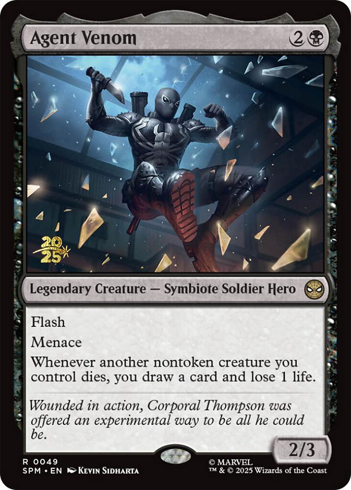 Agent Venom [Marvel's Spider-Man Prerelease Promos] | Lots Moore NSW