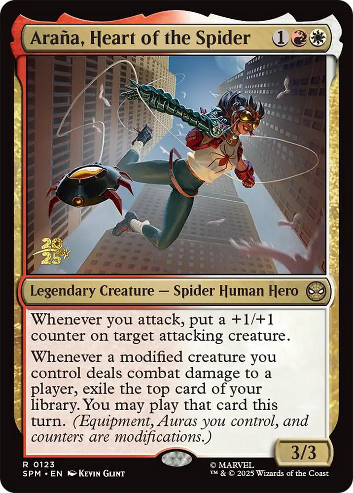 Arana, Heart of the Spider [Marvel's Spider-Man Prerelease Promos] | Lots Moore NSW