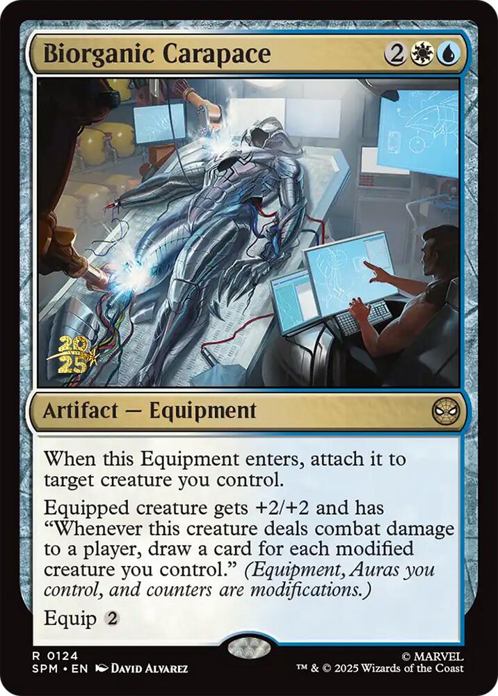 Biorganic Carapace [Marvel's Spider-Man Prerelease Promos] | Lots Moore NSW