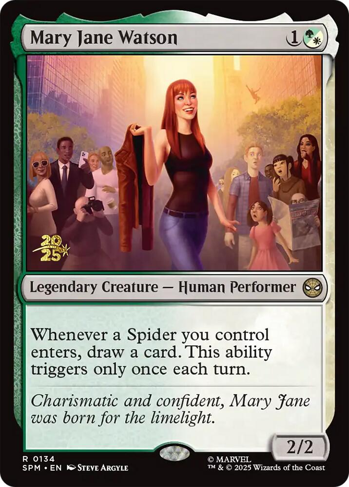 Mary Jane Watson [Marvel's Spider-Man Prerelease Promos] | Lots Moore NSW