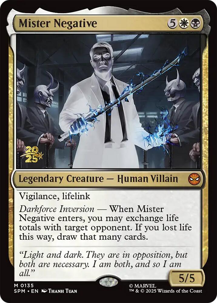 Mister Negative [Marvel's Spider-Man Prerelease Promos] | Lots Moore NSW