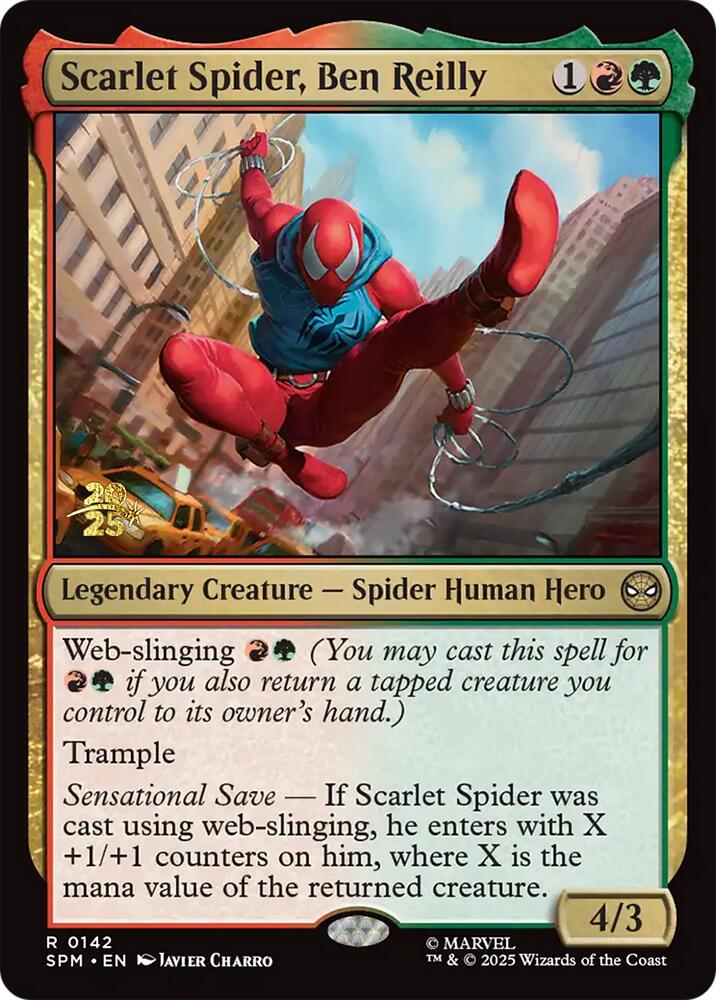 Scarlet Spider, Ben Reilly [Marvel's Spider-Man Prerelease Promos] | Lots Moore NSW