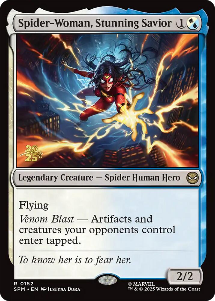 Spider-Woman, Stunning Savior [Marvel's Spider-Man Prerelease Promos] | Lots Moore NSW