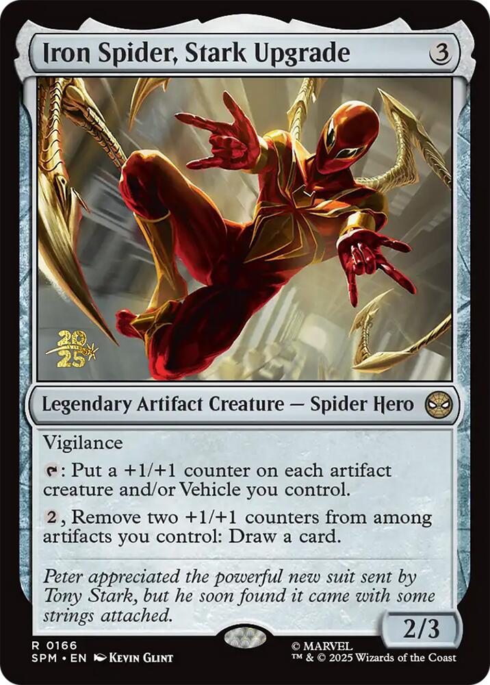 Iron Spider, Stark Upgrade [Marvel's Spider-Man Prerelease Promos] | Lots Moore NSW