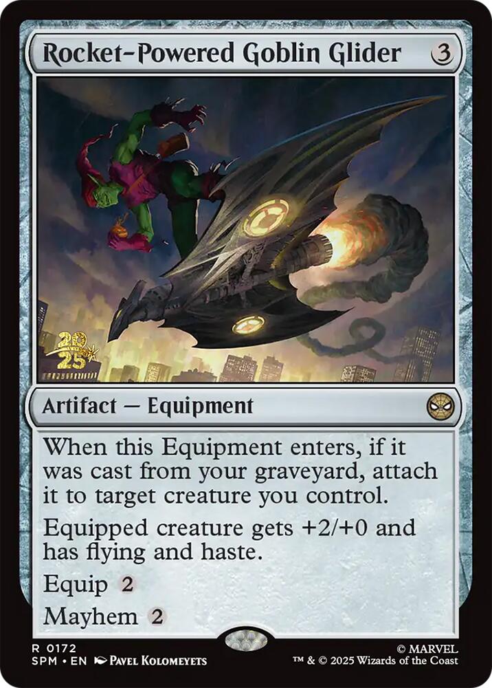 Rocket-Powered Goblin Glider [Marvel's Spider-Man Prerelease Promos] | Lots Moore NSW