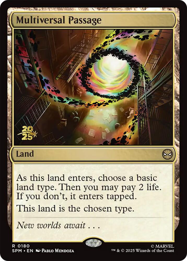 Multiversal Passage [Marvel's Spider-Man Prerelease Promos] | Lots Moore NSW
