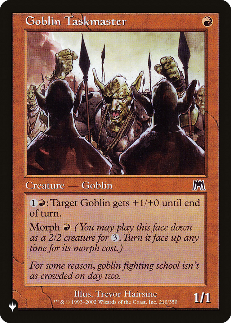 Goblin Taskmaster [The List] | Lots Moore NSW