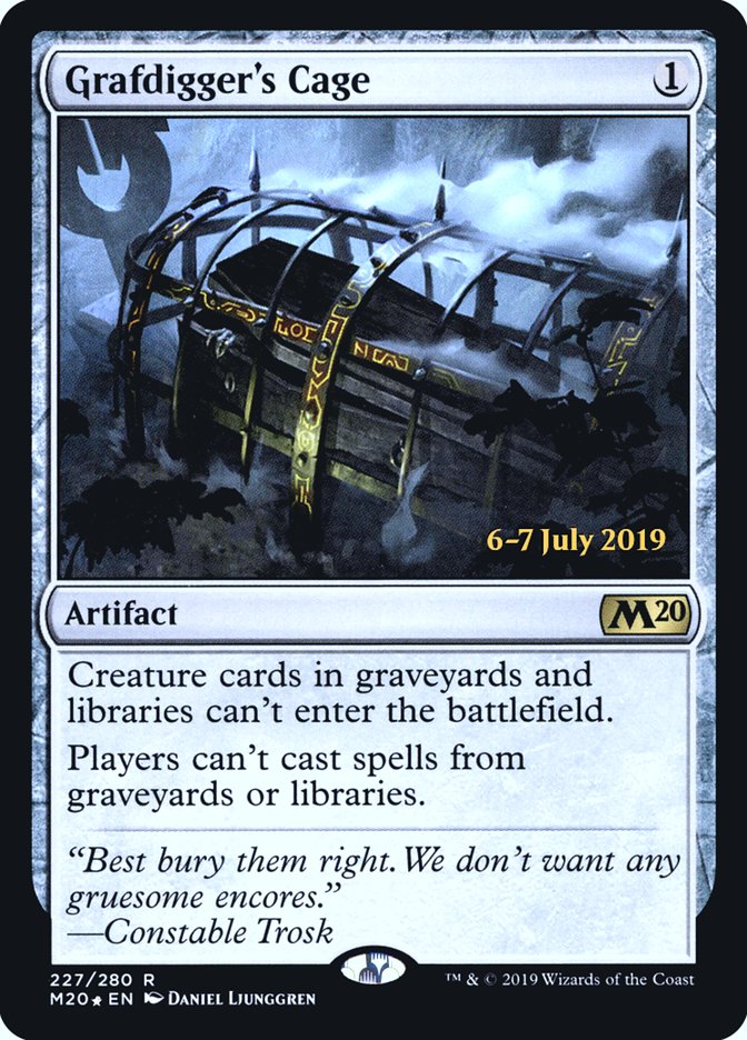 Grafdigger's Cage [Core Set 2020 Prerelease Promos] | Lots Moore NSW