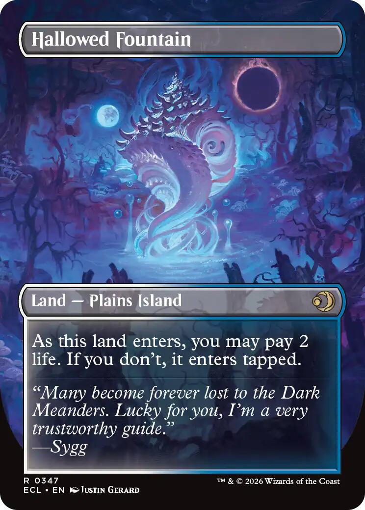 Hallowed Fountain (Borderless) [Lorwyn Eclipsed] | Lots Moore NSW