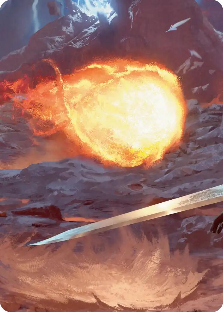 Duelist's Flame Scene Art Card [FINAL FANTASY Art Series] | Lots Moore NSW