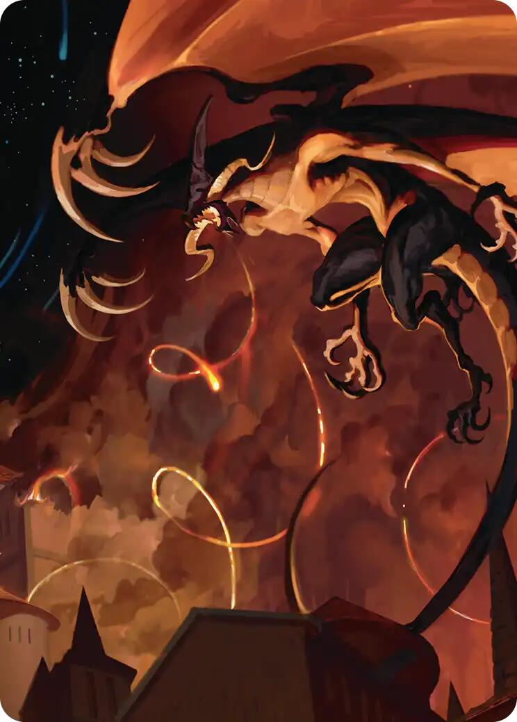 Mega Flare Scene Art Card [FINAL FANTASY Art Series] | Lots Moore NSW
