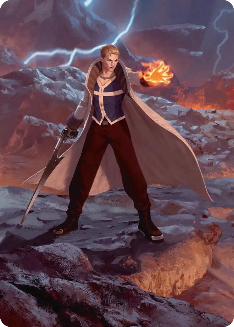 Seifer, Balamb Rival Scene Art Card [FINAL FANTASY Art Series] | Lots Moore NSW