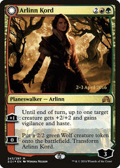 Arlinn Kord // Arlinn, Embraced by the Moon [Shadows over Innistrad Prerelease Promos] | Lots Moore NSW