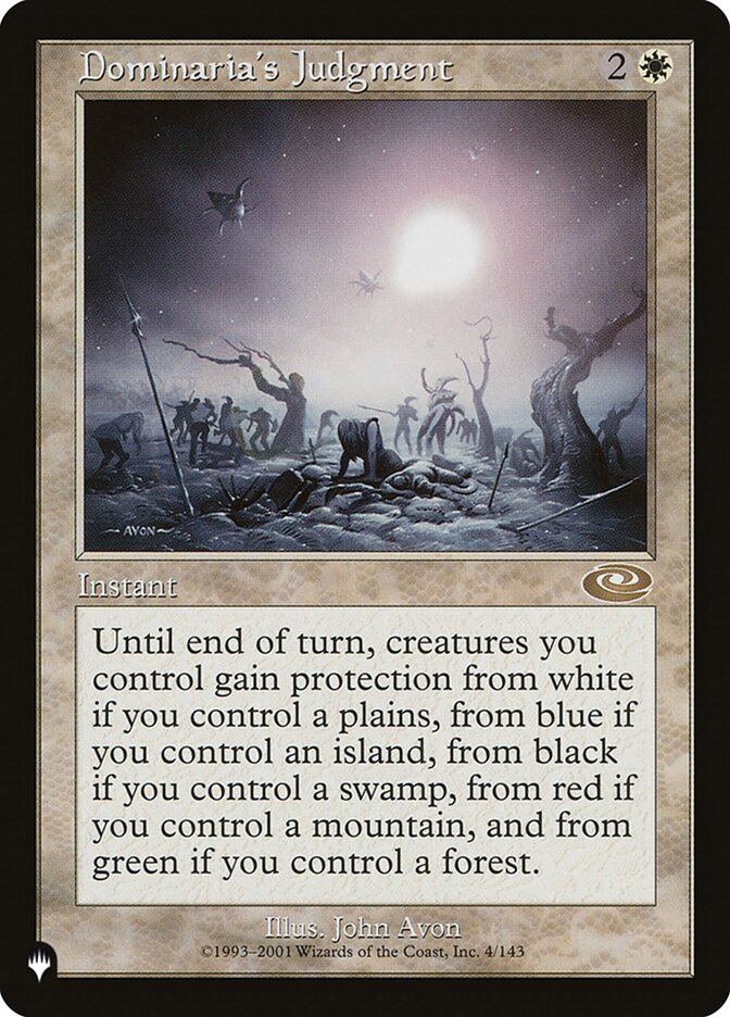 Dominaria's Judgment [The List] | Lots Moore NSW