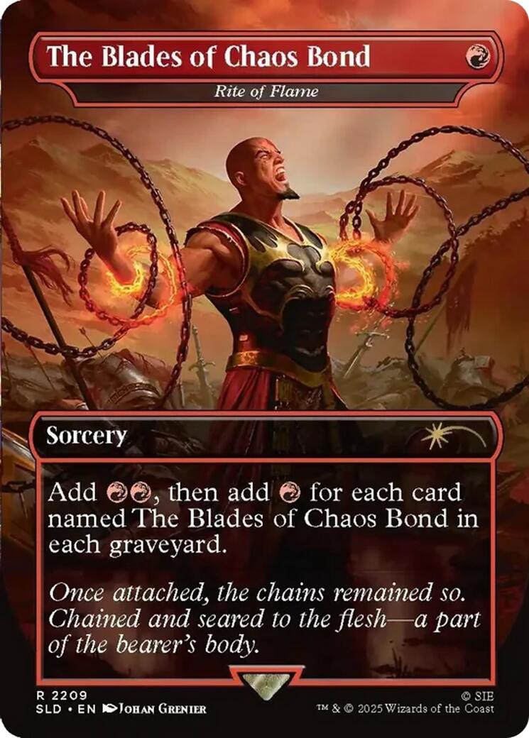 The Blades of Chaos Bond - Rite of Flame [Secret Lair Drop Series] | Lots Moore NSW