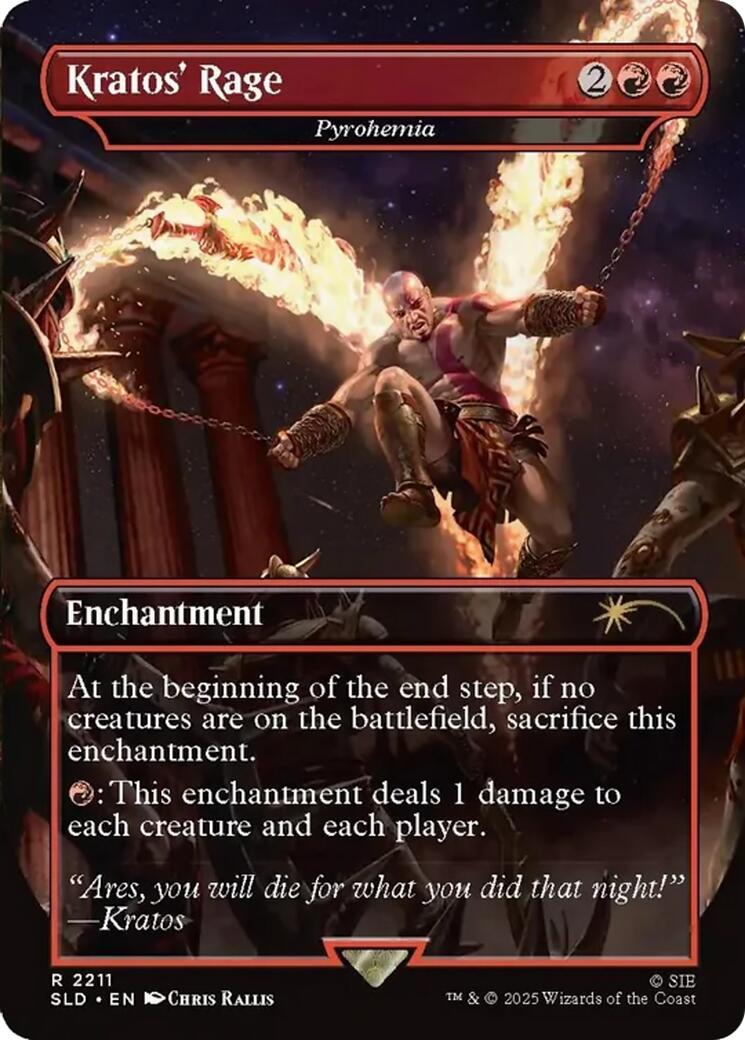 Kratos' Rage - Pyrohemia [Secret Lair Drop Series] | Lots Moore NSW