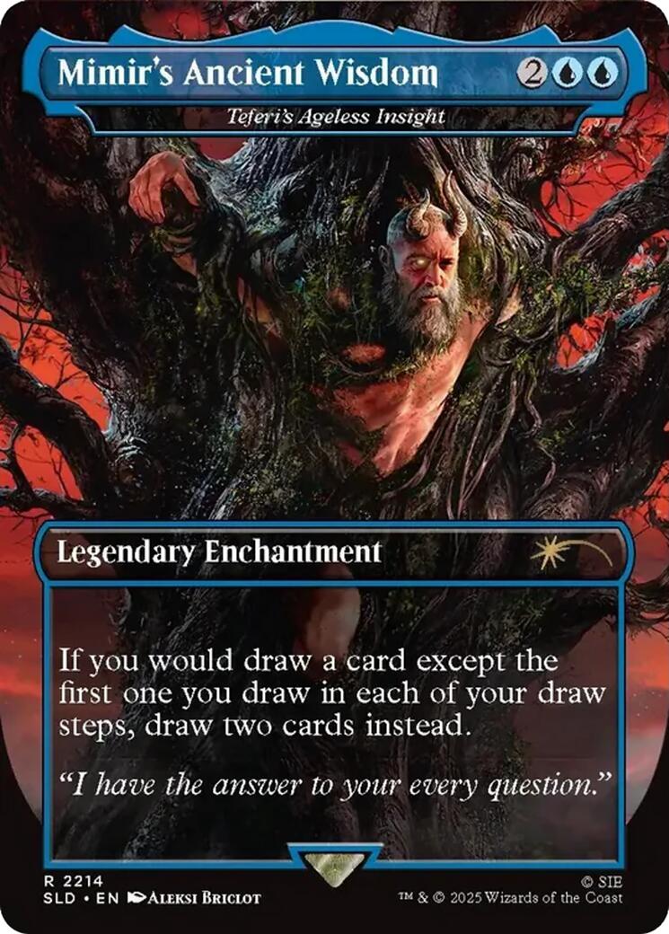 Mimir's Ancient Wisdom - Teferi's Ageless Insight [Secret Lair Drop Series] | Lots Moore NSW