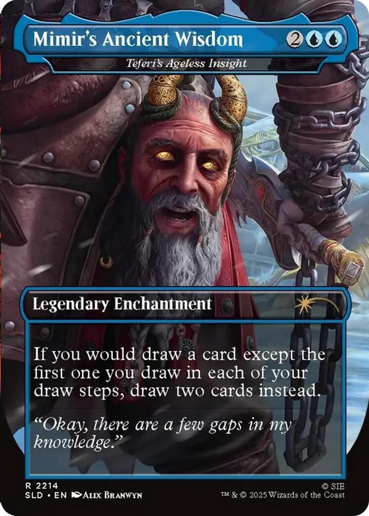 Mimir's Ancient Wisdom - Teferi's Ageless Insight [Secret Lair Drop Series] | Lots Moore NSW