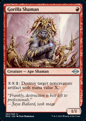 Gorilla Shaman (Foil Etched) [Modern Horizons 2] | Lots Moore NSW