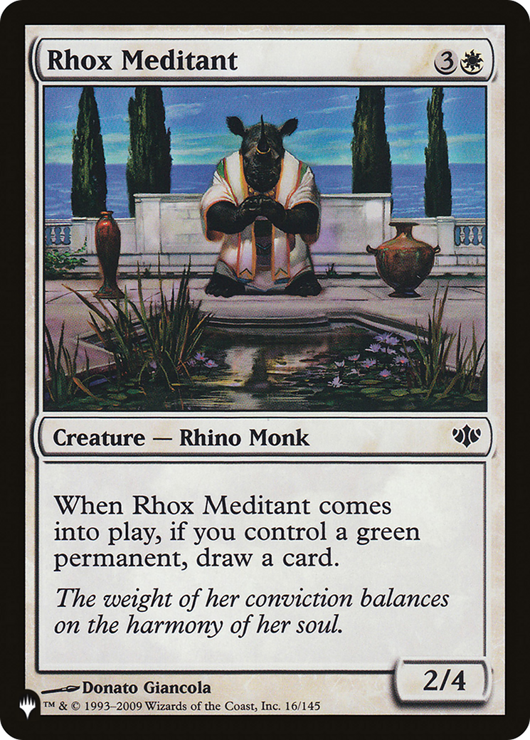 Rhox Meditant [The List] | Lots Moore NSW