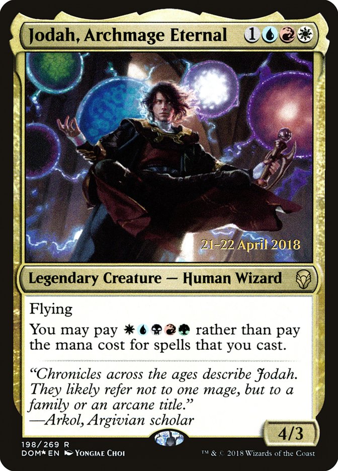 Jodah, Archmage Eternal [Dominaria Prerelease Promos] | Lots Moore NSW