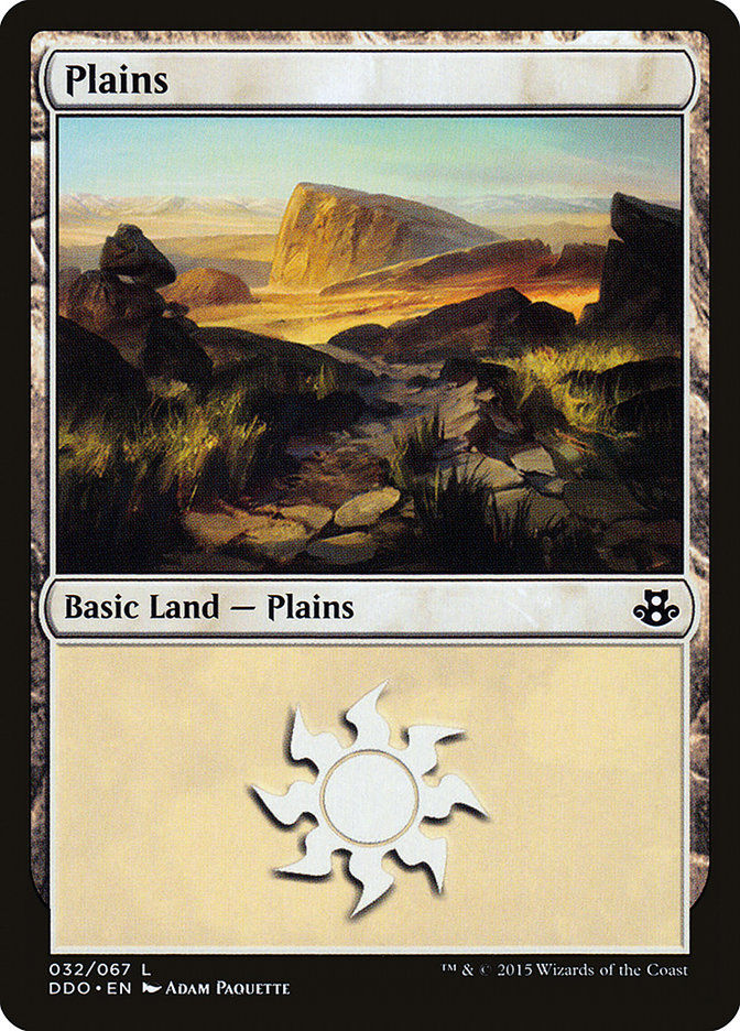 Plains (32) [Duel Decks: Elspeth vs. Kiora] | Lots Moore NSW