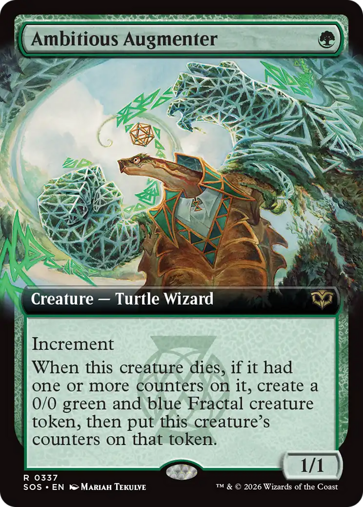 Ambitious Augmenter (Extended Art) [Secrets of Strixhaven] | Lots Moore NSW