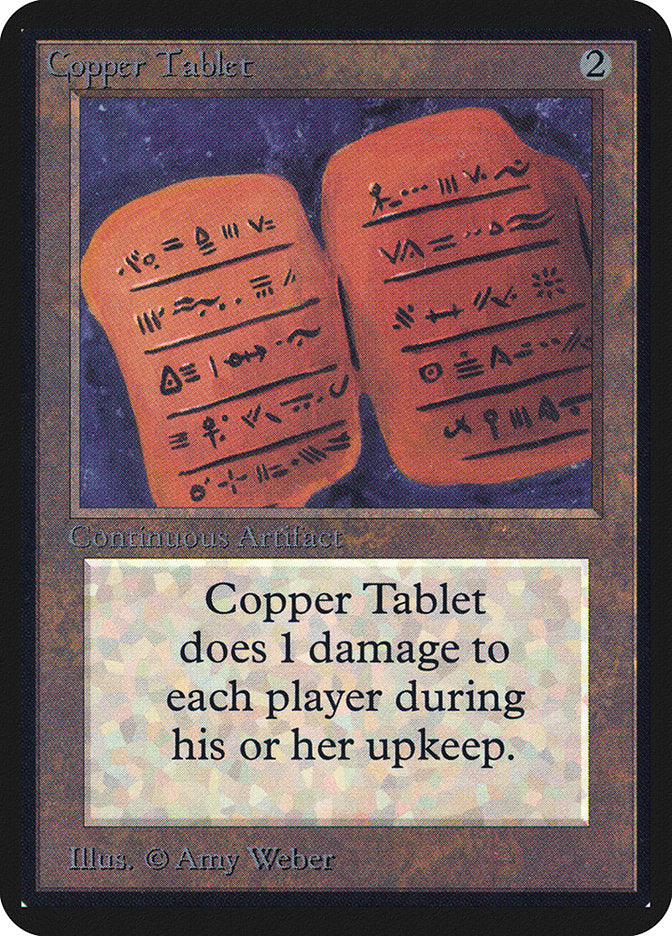 Copper Tablet [Alpha Edition] | Lots Moore NSW