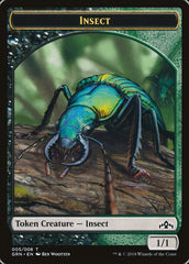 Saproling // Insect Double-Sided Token [Guilds of Ravnica Guild Kit Tokens] | Lots Moore NSW