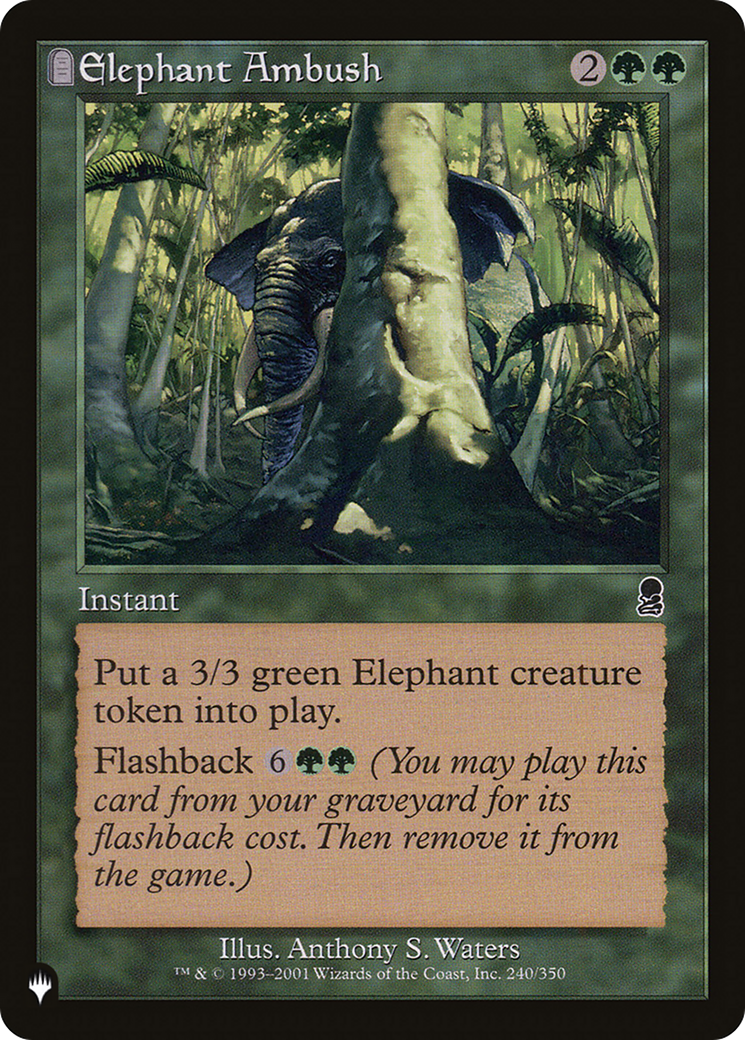 Elephant Ambush [The List] | Lots Moore NSW
