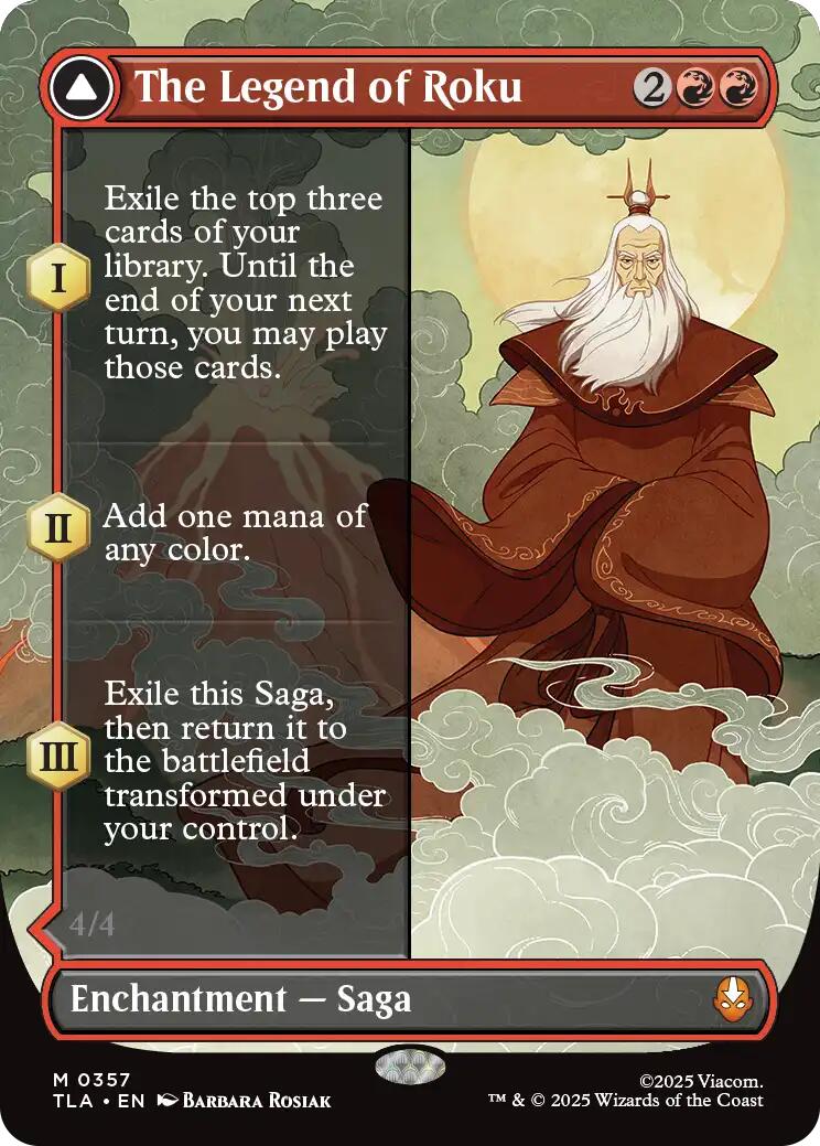 The Legend of Roku (Borderless) [Avatar: The Last Airbender] | Lots Moore NSW