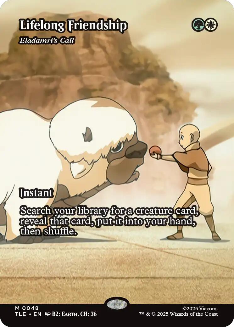 Lifelong Friendship - Eladamri's Call (Borderless) [Avatar: The Last Airbender: Eternal-Legal] | Lots Moore NSW