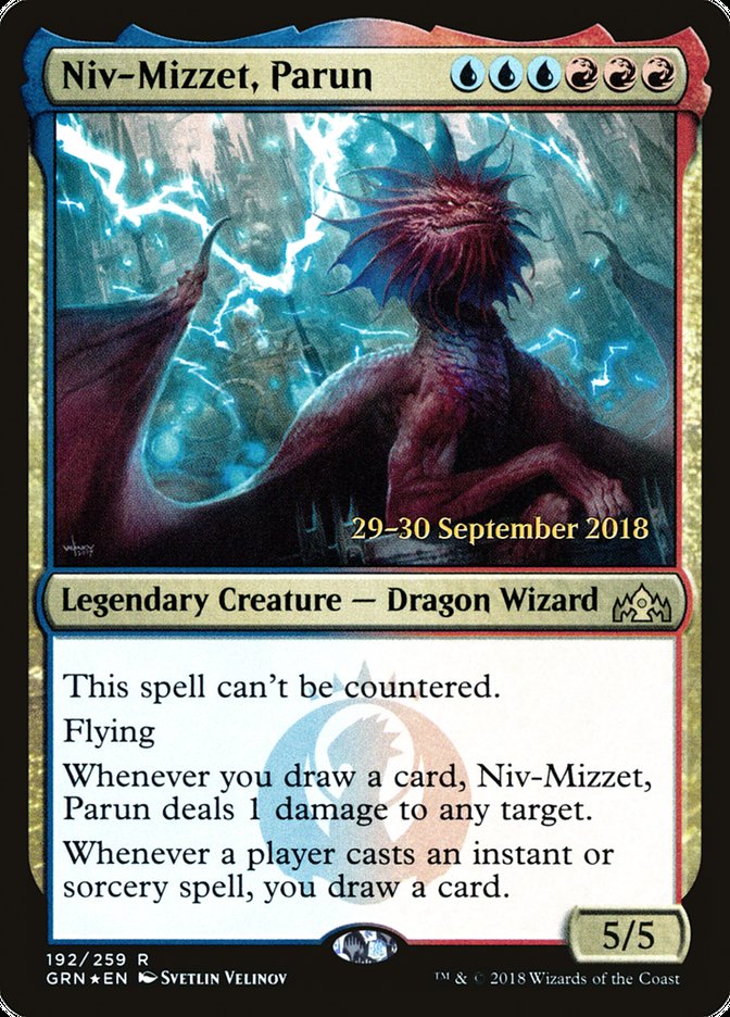 Niv-Mizzet, Parun [Guilds of Ravnica Prerelease Promos] | Lots Moore NSW