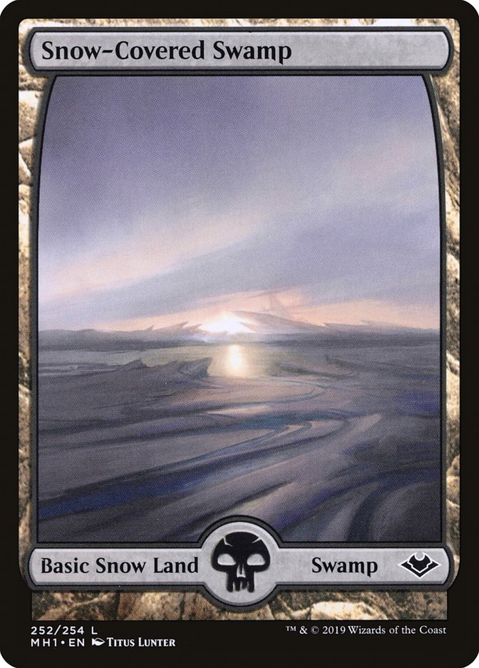 Snow-Covered Swamp [Modern Horizons] | Lots Moore NSW