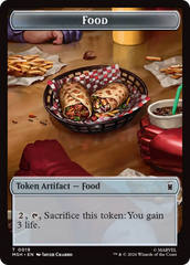 Leviathan // Food Double-Sided Token [Marvel Super Heroes Tokens] | Lots Moore NSW