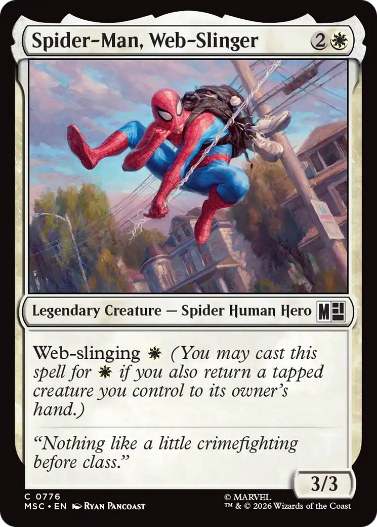 Spider-Man, Web-Slinger [Marvel Super Heroes Commander] | Lots Moore NSW