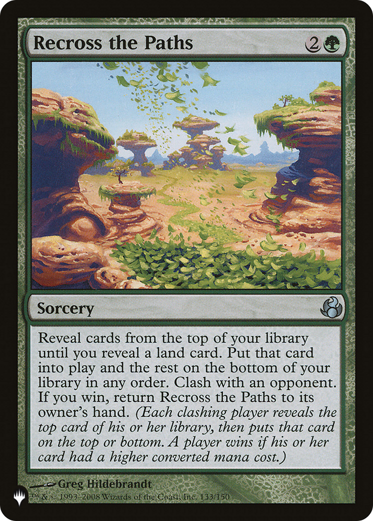 Recross the Paths [The List] | Lots Moore NSW