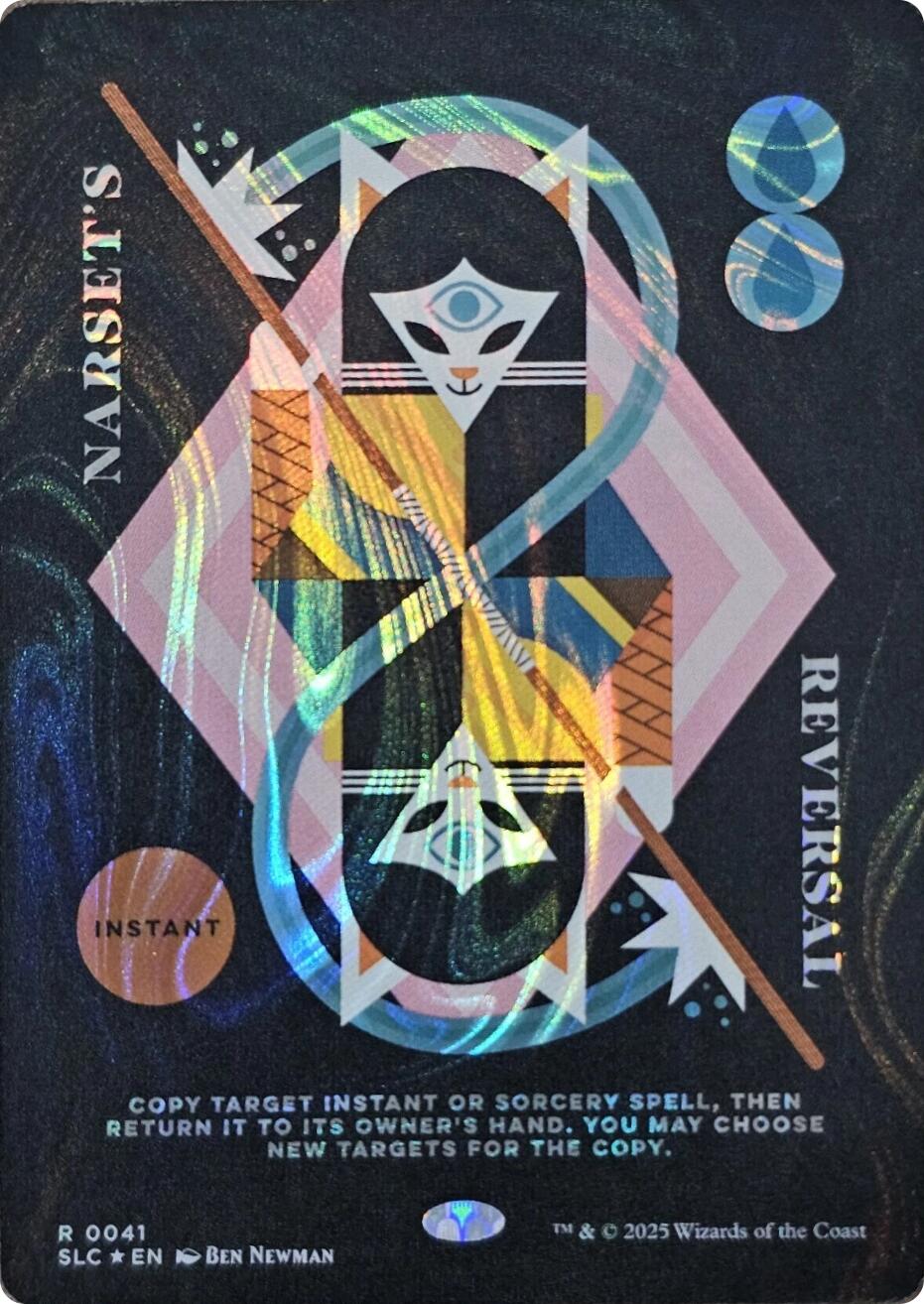 Narset's Reversal (Halo Foil) [Secret Lair Countdown Kit] | Lots Moore NSW