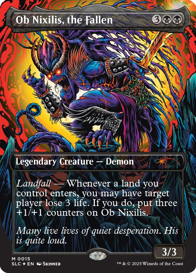 Ob Nixilis, the Fallen (Halo Foil) [Secret Lair Countdown Kit] | Lots Moore NSW