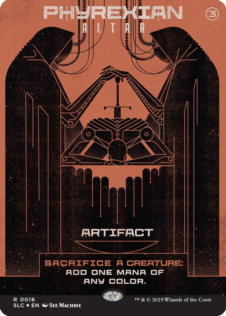 Phyrexian Altar (Halo Foil) [Secret Lair Countdown Kit] | Lots Moore NSW