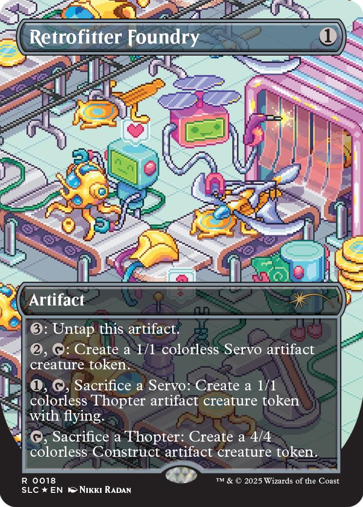 Retrofitter Foundry (Halo Foil) [Secret Lair Countdown Kit] | Lots Moore NSW