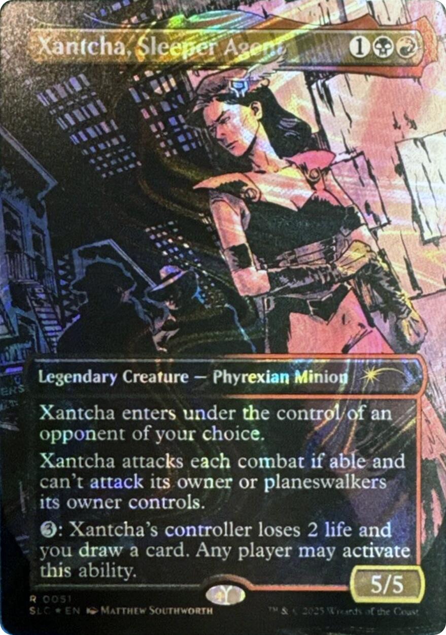 Xantcha, Sleeper Agent (Halo Foil) [Secret Lair Countdown Kit] | Lots Moore NSW