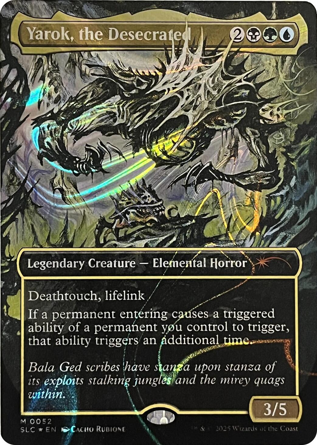 Yarok, the Desecrated (Halo Foil) [Secret Lair Countdown Kit] | Lots Moore NSW