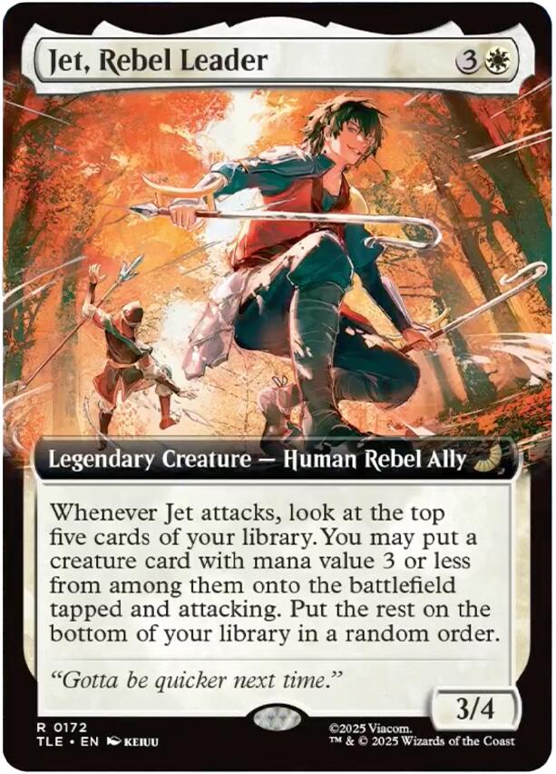 Jet, Rebel Leader (Extended Art) [Avatar: The Last Airbender: Eternal-Legal] | Lots Moore NSW