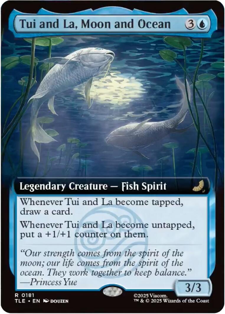 Tui and La, Moon and Ocean (Extended Art) [Avatar: The Last Airbender: Eternal-Legal] | Lots Moore NSW