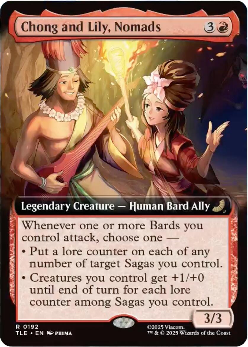 Chong and Lily, Nomads (Extended Art) [Avatar: The Last Airbender: Eternal-Legal] | Lots Moore NSW