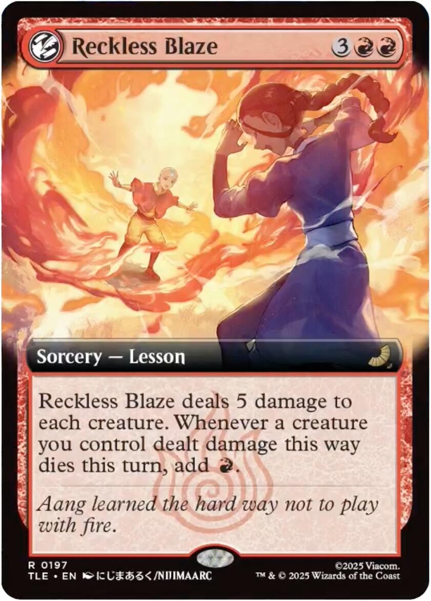 Reckless Blaze (Extended Art) [Avatar: The Last Airbender: Eternal-Legal] | Lots Moore NSW
