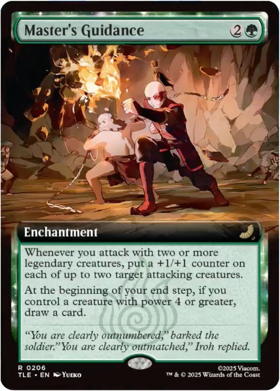 Master's Guidance (Extended Art) [Avatar: The Last Airbender: Eternal-Legal] | Lots Moore NSW