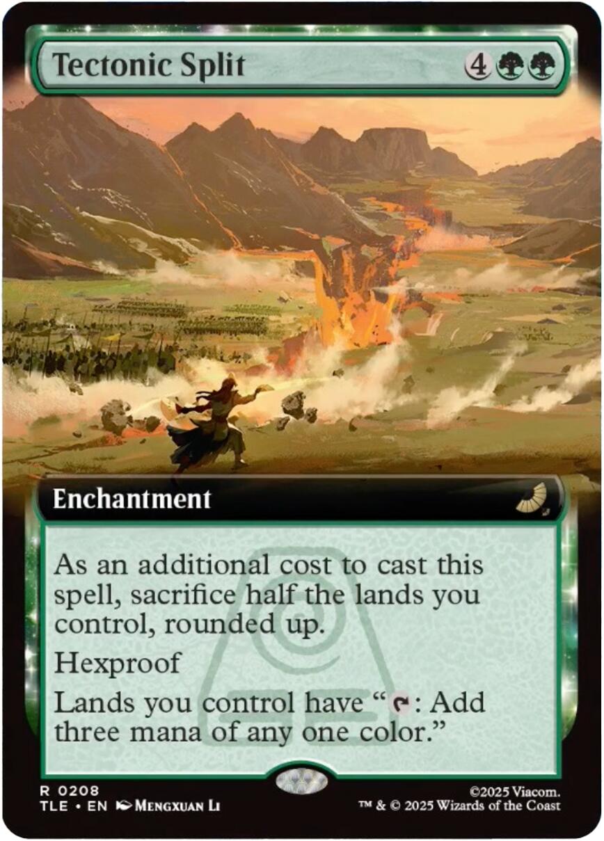 Tectonic Split (Extended Art) [Avatar: The Last Airbender: Eternal-Legal] | Lots Moore NSW
