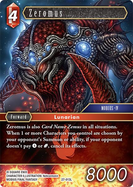 Zeromus [Journey of Discovery] | Lots Moore NSW